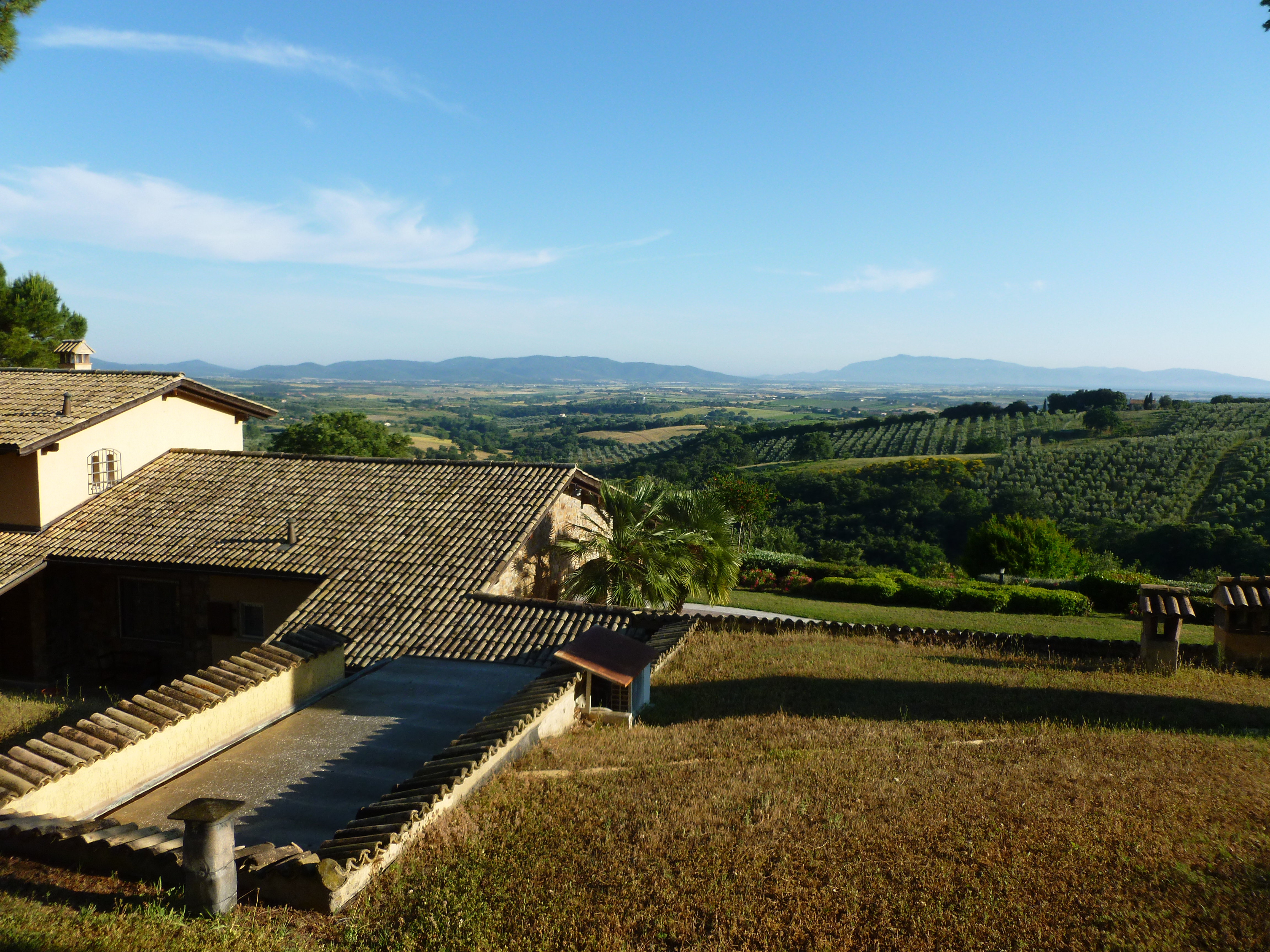 SPLENDIDA PROPRIETA' CON OTTIMA VISTA MARE A POCHI KM DA MAGLIANO IN TOSCANA