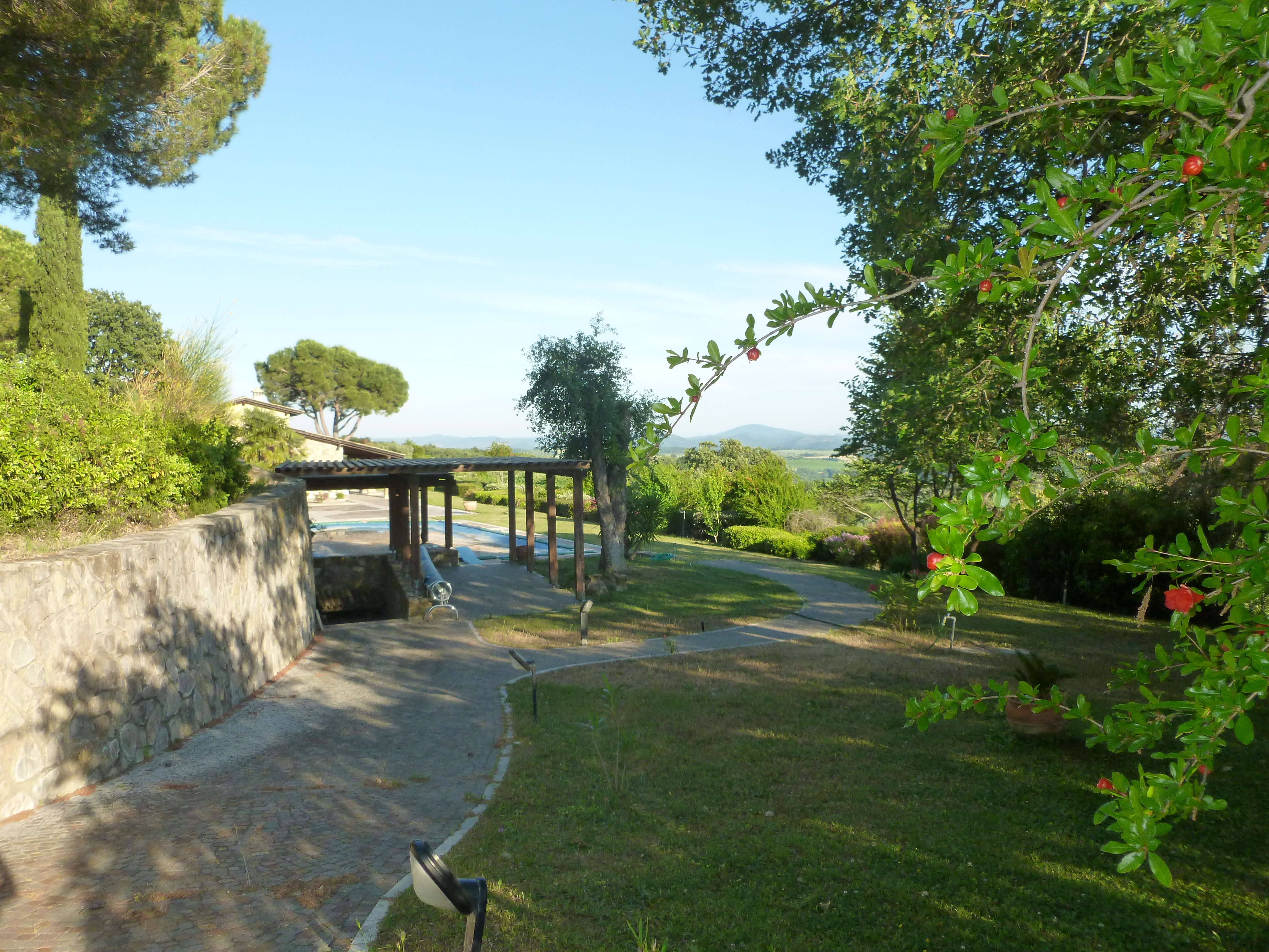 SPLENDIDA PROPRIETA' CON OTTIMA VISTA MARE A POCHI KM DA MAGLIANO IN TOSCANA